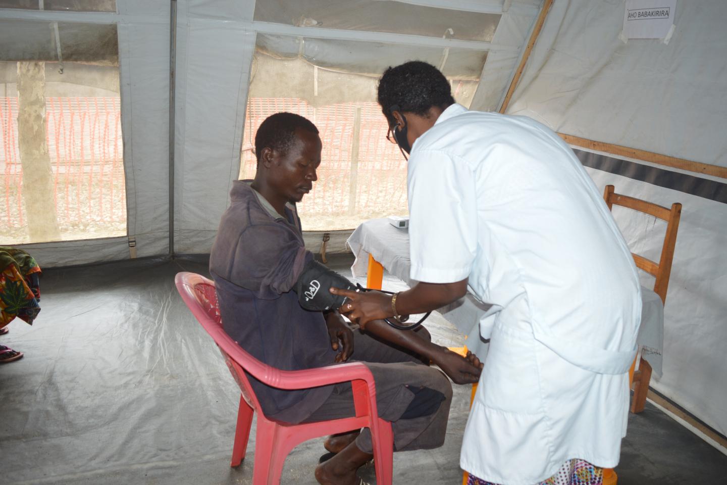 A Gatumba, un poste de soins de santé avancé pour le salut des malades des camps des déplacés